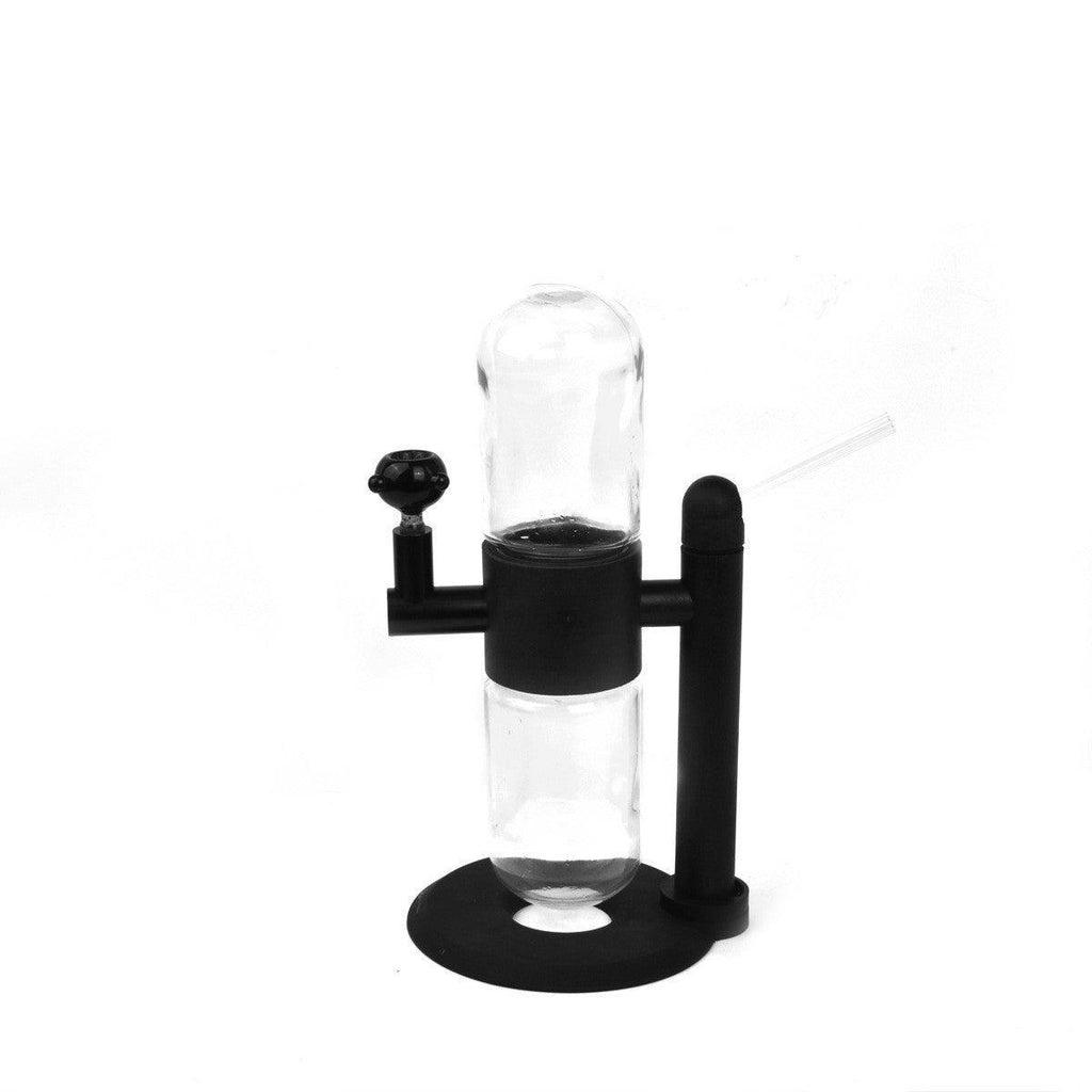 Arab Gravity Hookah Kettle Set | Double Filtered Glass Rotating Gravity Bong - Puffingmaster