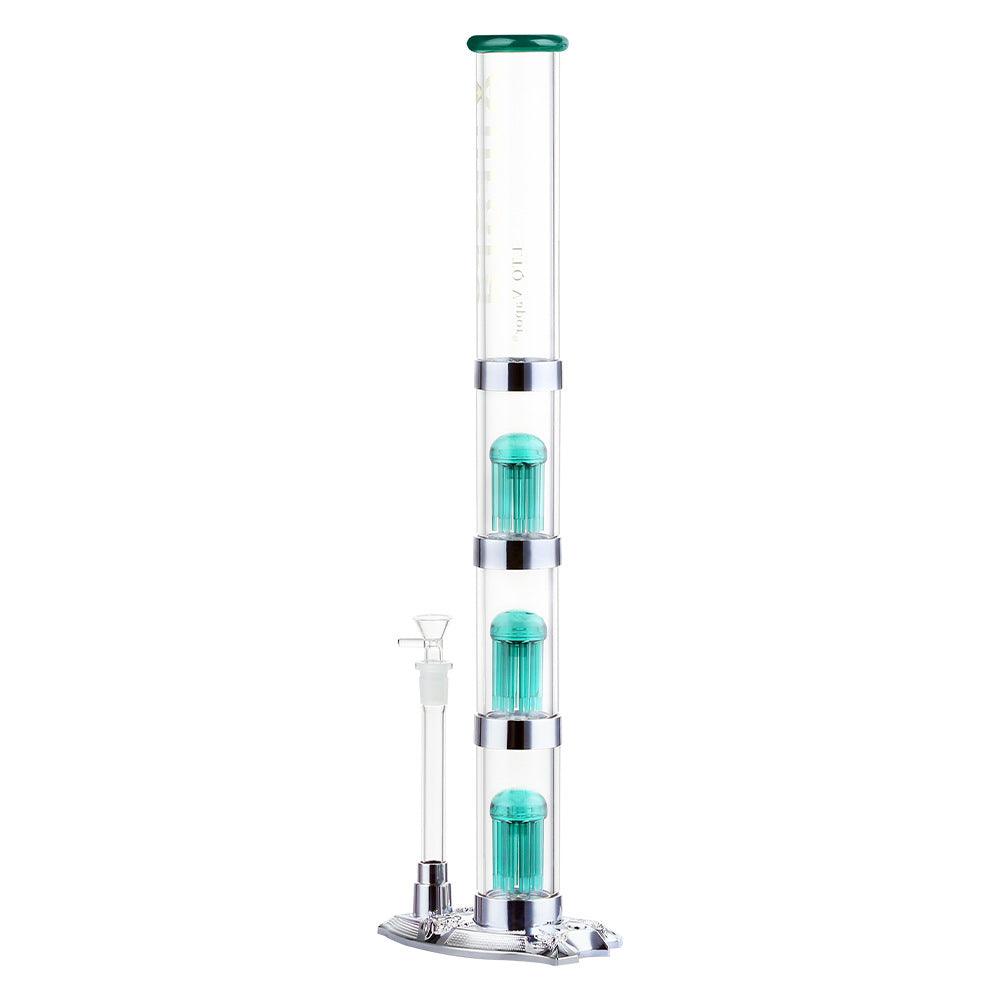 Aurora Glass Bong | with LED Light Water Pipe Smoking Set - Puffingmaster