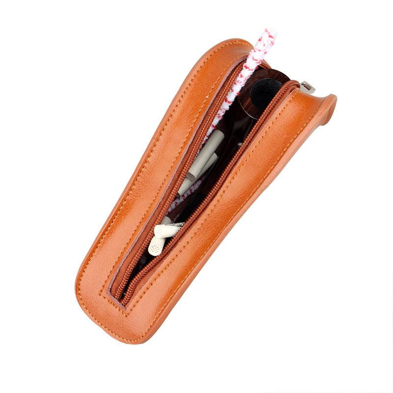 FIREDOG Leather Pipe Bag | Stash Bag Tobacco Portable Durable - Puffingmaster