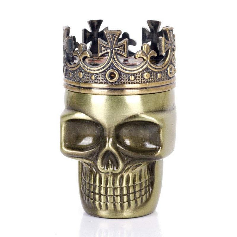 Skull Style Tobacco Grinder | Ghost Head Weed Herbal Herb Grinders Smoking Accessories - Puffingmaster