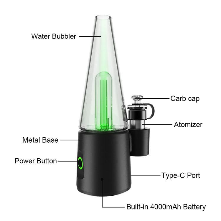 apex wax dry herb vaporizer electric dab rig with specifications