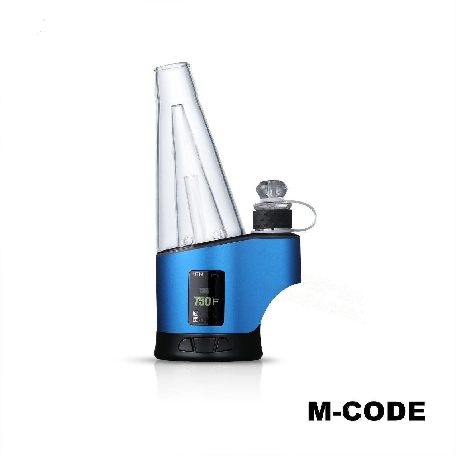 hato h2 electric dab rig blue wax vaporizer erig with 2800mAh battery