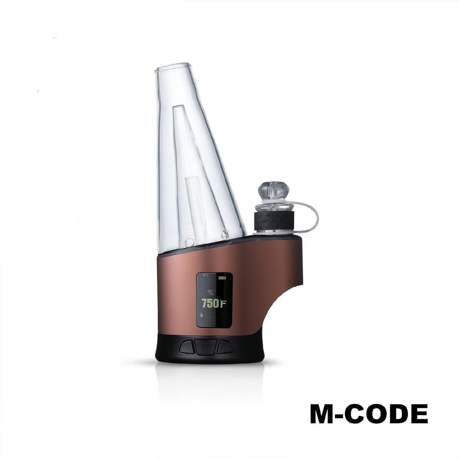 hato h2 electric dab rig brown wax vaporizer erig with 2800mAh battery
