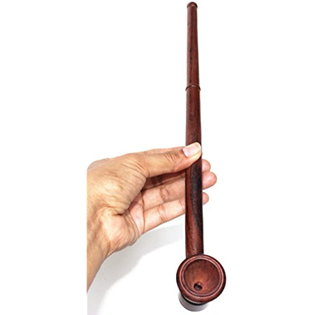 Handcrafted Churchwarden Gandalf Pipe | Pear Wood Pipe Tobacco long Stem - Puffingmaster