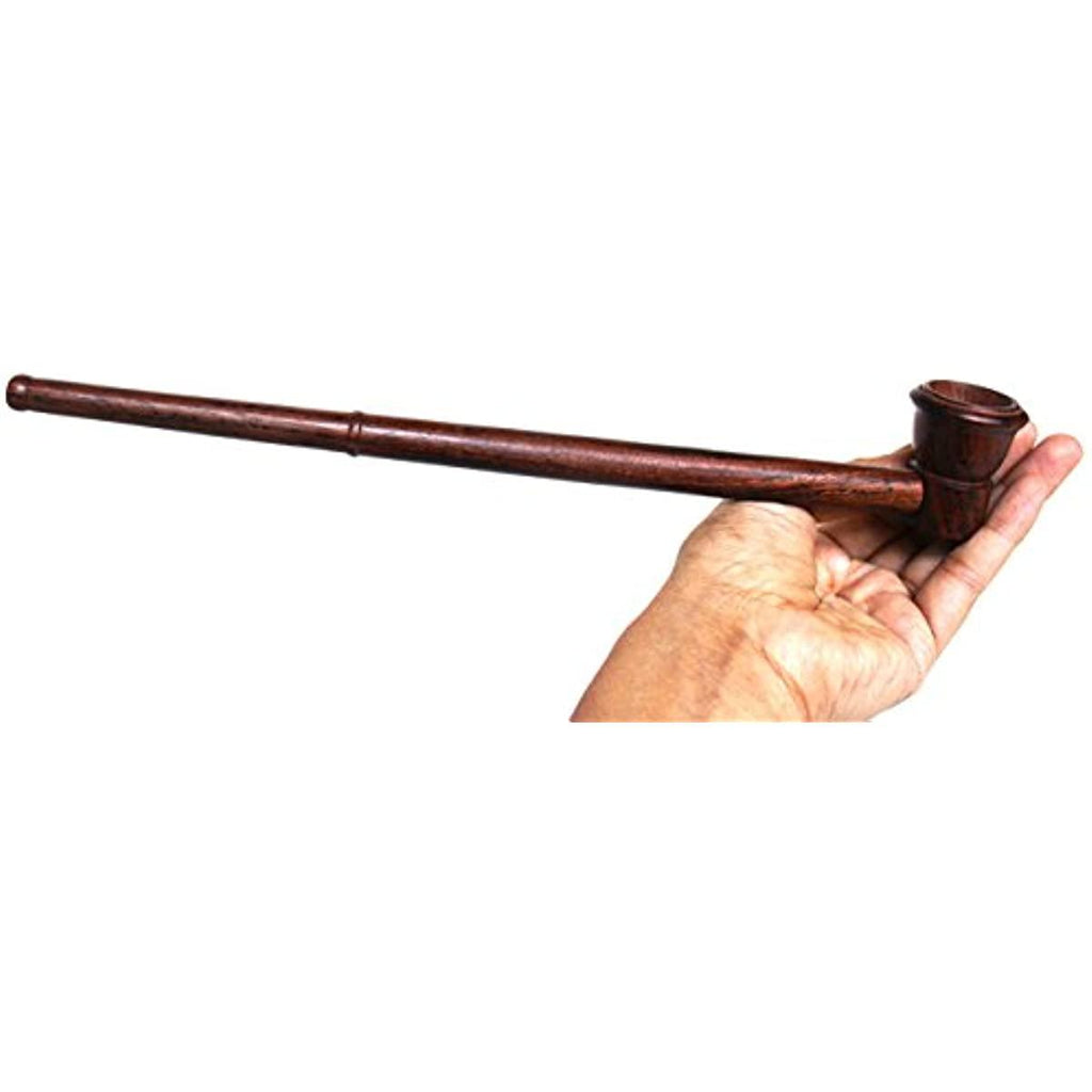 Handcrafted Churchwarden Gandalf Pipe | Pear Wood Pipe Tobacco long Stem - Puffingmaster