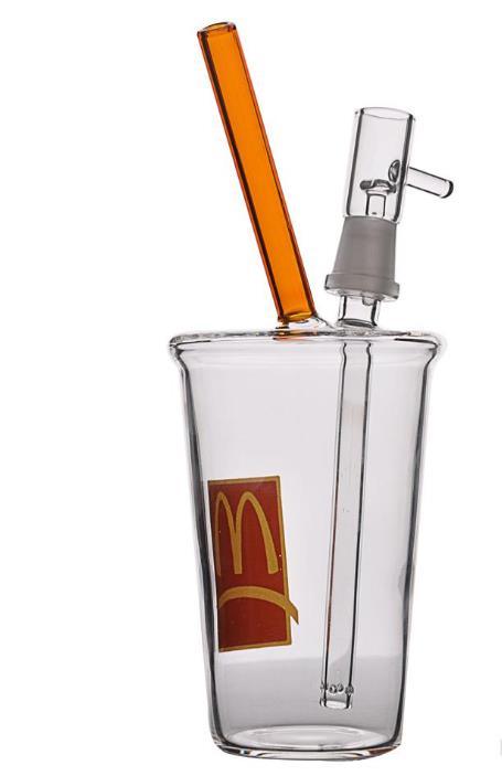 Mini Beaker Bong | McDonald Cup Bubbler Water Bongs Water Pipes Oil Rigs - Puffingmaster