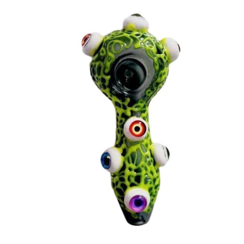 Luminous Glass Pipe | Multi-color Hand Pipe Smoking Tabacco Pipes Portable Lightweight - Puffingmaster