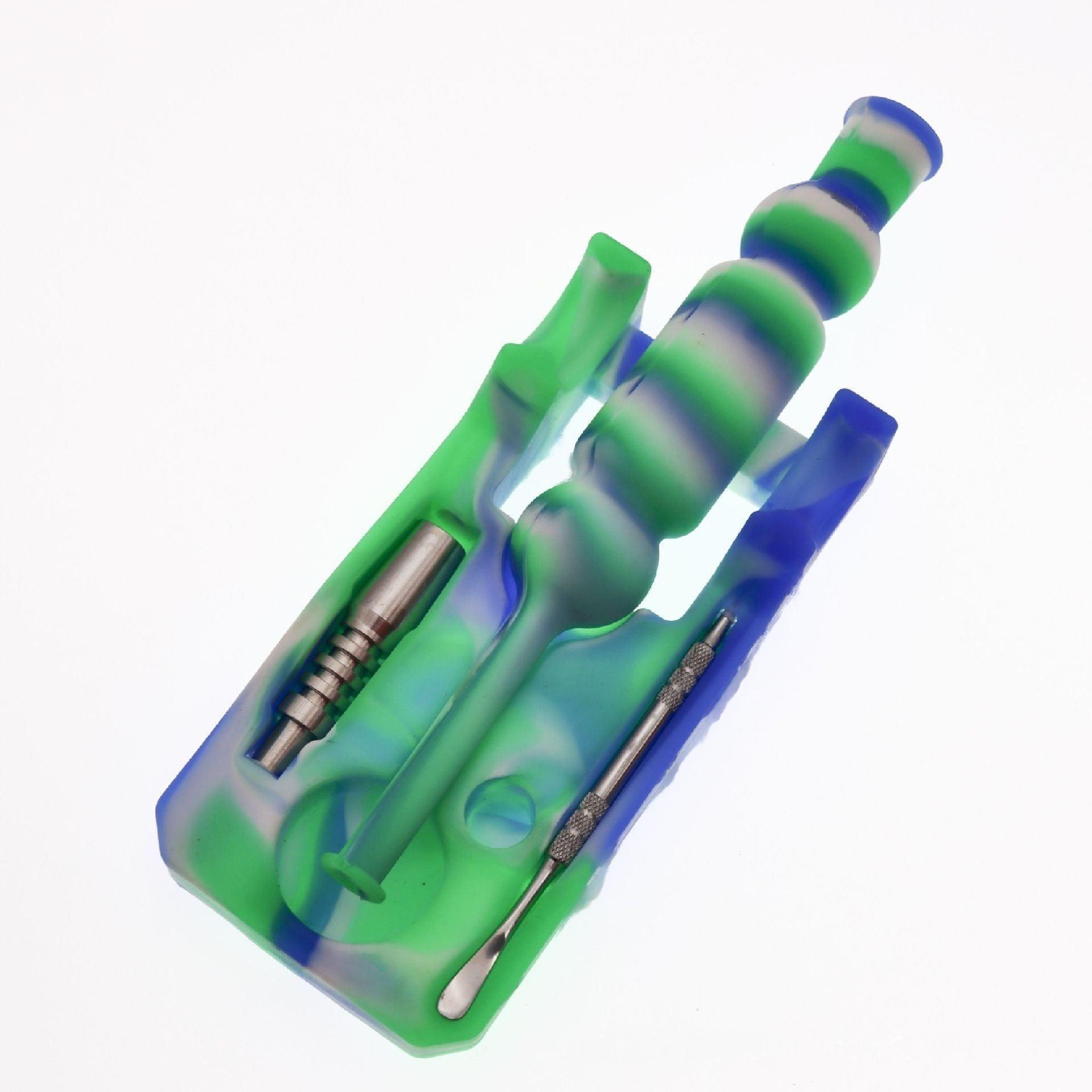 Silicone Nectar Collector Kit | Stainless Steel Durable Lightweight Portable - Puffingmaster