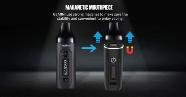 Anix Gemini Pro Dry Herb Vaporizer black