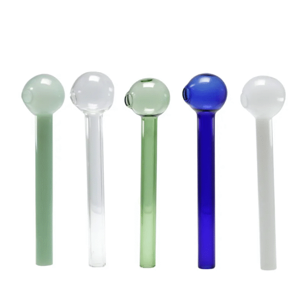 Colorful Pyrex Glass Oil Burner Pipes
