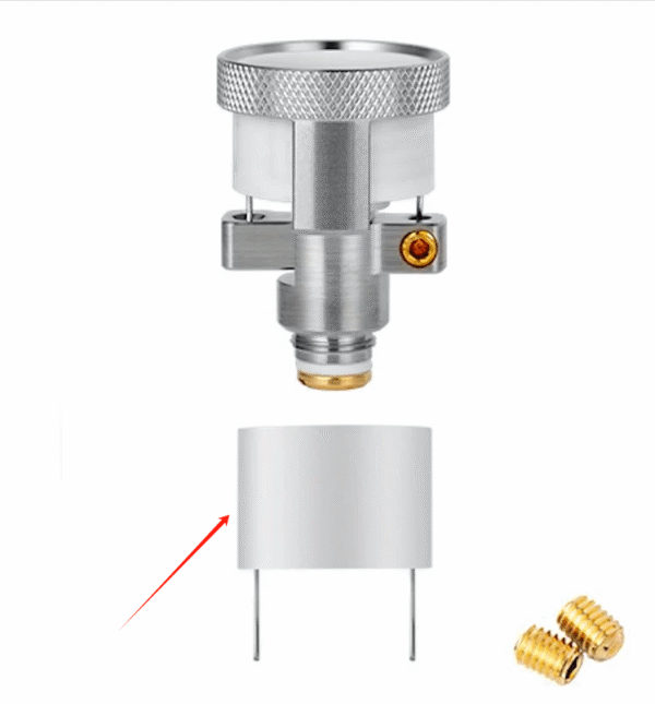 Crossing Core 2.0 RDA V5 atomizer with ceramic heating cup