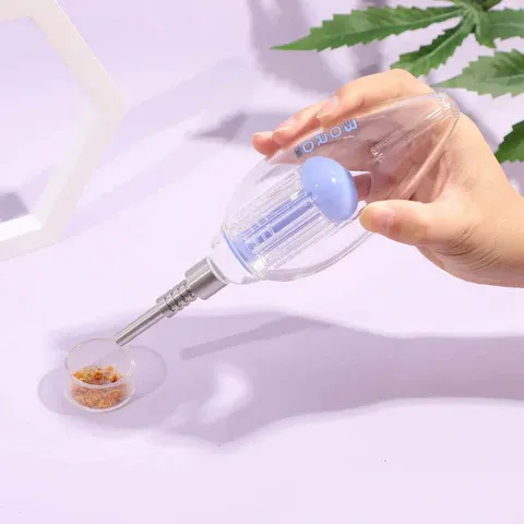 A glass nectar collector