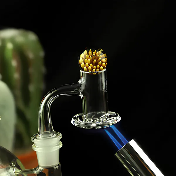 A heating device is burning a rig