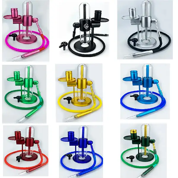 There are 9 colors of the gravity bongs
