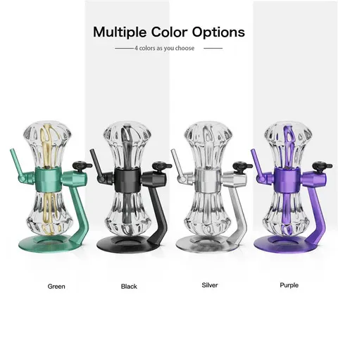 Four colors of mingvape flower gravity bongs