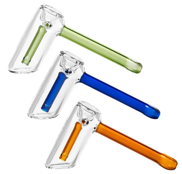Mini hammer bubblers in three different colors