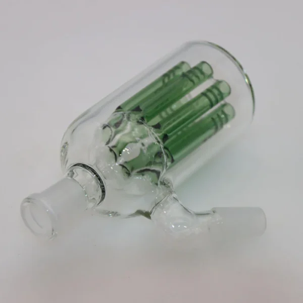 8-Arm Tree Perc Glass Ash Catcher | for Smoking Pipes Bongs Filter Glass Water Bubbler