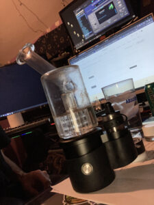 Crossing Core Mini Matrix | Flat Top Glass Bubbler