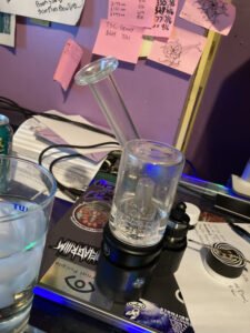 Crossing Core Mini Matrix | Flat Top Glass Bubbler