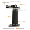 GF829 Dab Torch Cigar Lighter Gas Butane Torch with Detachable Base