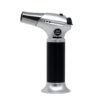 GF901-gun-lighter-silver GF-901 Pocket Butane Torch Lighter Shisha Hookah Cigar Dab Windproof