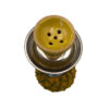Double Hose Pineapple Hookah Set | Water Pipe with Hose Stainless Steel Bowl