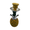 Double Hose Pineapple Hookah Set | Water Pipe with Hose Stainless Steel Bowl