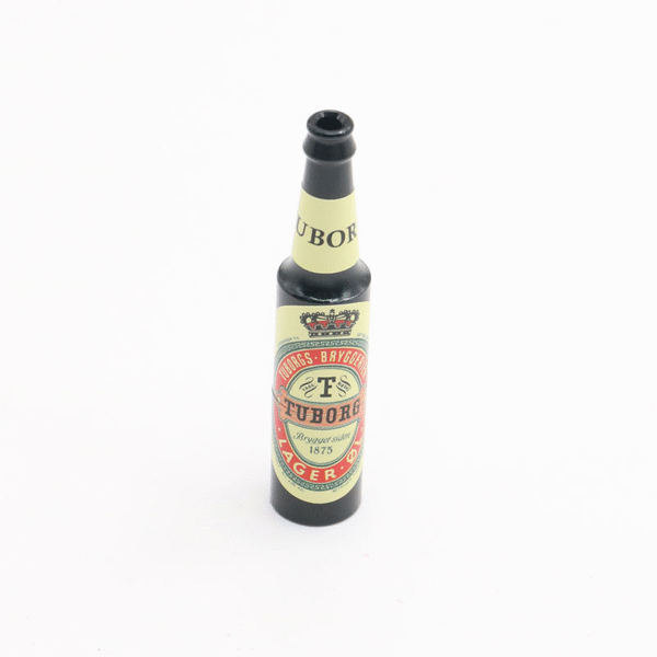 68MM Beer Bottle Metal Pipe Tobacco Pipe Portable