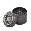 50MM Balck Spider Tobacco Grinder | 4 Layers Herb Weed Grinder Portable