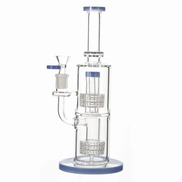 Thick Glass Bong 11 Inch Water Pipe Oil Dab Rig 14mm Joint