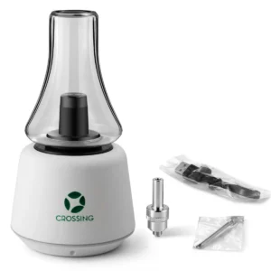 Crossing Ace-Cup Vaporizer white with atomizers