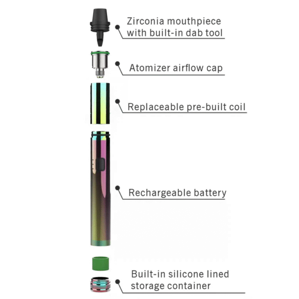 Crossing Coil King AIO Dab Pen with 650mah Battery