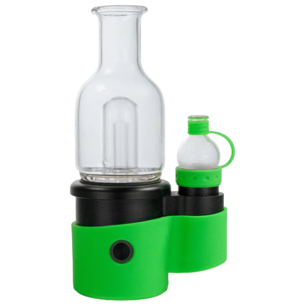 crossing-core-with-green-sleeve Crossing Core Protective Silicone Sleeve Cover with Carb Cap Tether
