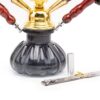 Arab Eagle Shape Hookah Set Double Hose Water Pipe Shisha