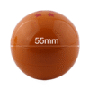 55MM 3-Layer Zinc Alloy Dragon Ball Tobacco Herb Grinder with Gift Box