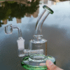 Glass Dab Rig | Water Pipe Thick Glass Oil Rigs With Quartz Banger