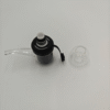 glass electric smoking pipe