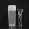glass-filter-tip-with-container Glass Smoking Filter Tips Flat Mouthpiece Reusable with Plastic Container 10 Pack