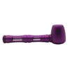 Zinc Alloy Glass Metal Smoking Pipe Detachable Portable 2 Pack