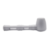Zinc Alloy Glass Metal Smoking Pipe Detachable Portable 2 Pack