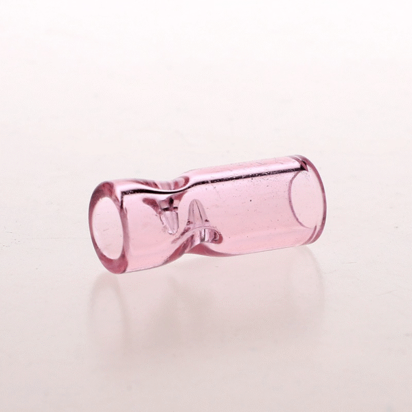 Reusable Glass Tips Filter Round Mouthpiece Pre Roll Joint for Blunts 100 Pack