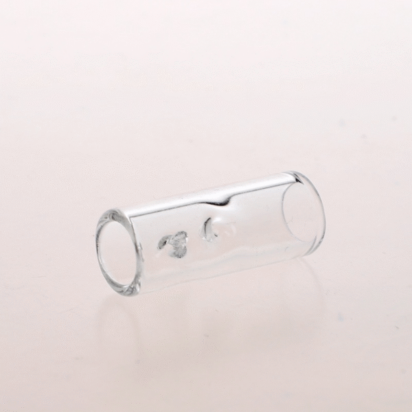 Reusable Glass Tips Filter Round Mouthpiece Pre Roll Joint for Blunts 100 Pack