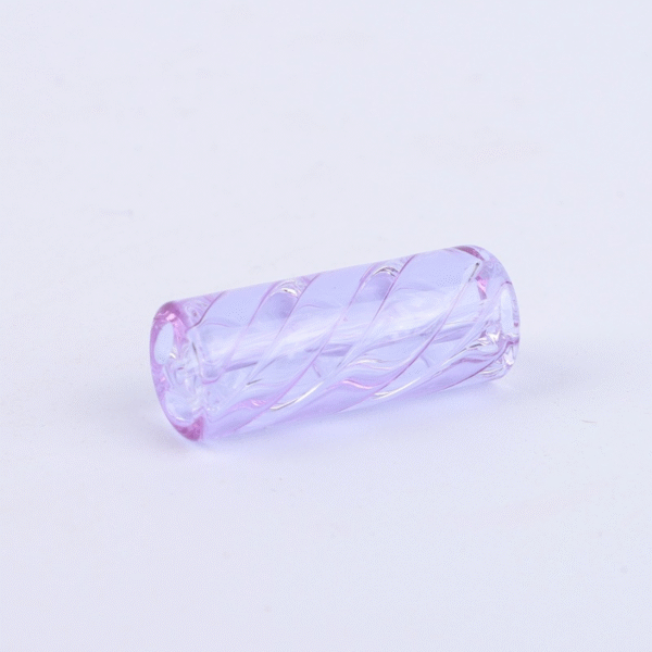 glass-tip-purple Inner Triangle Spiral Glass Filter Tips Mouthpiece Smoking Accessories 3 Pack