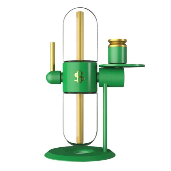xr:d:DAFTYtg8HWM:2,j:42588675114,t:22113002 gravity bong green with S logo