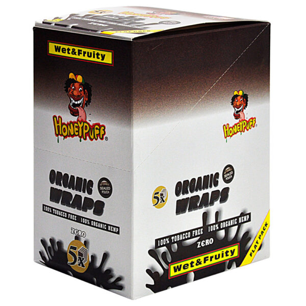 Honeypuff 110MM Cigar Rolling Tips 50 Booklet per Box Natural Filter Papers