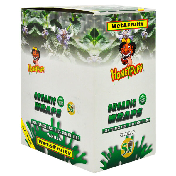 Honeypuff 110MM Cigar Rolling Tips 50 Booklet per Box Natural Filter Papers