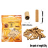 Hornet 5MM 6MM Per Rolled Tips Slim Natural 150Pcs 2 Pack