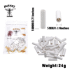 Hornet 5MM 6MM Per Rolled Tips Slim Natural 150Pcs 2 Pack