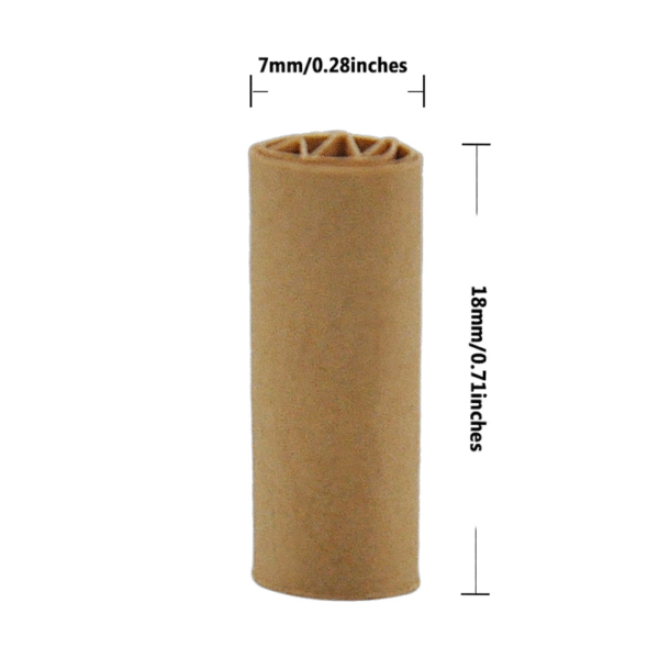 Hornet 7MM Per Rolled Tips Natural Prerolled For Rolling Paper 120Pcs 2 Pack