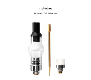 LTQ Vapor Mini Globefish Wax Tank Atomizer 510 Thread